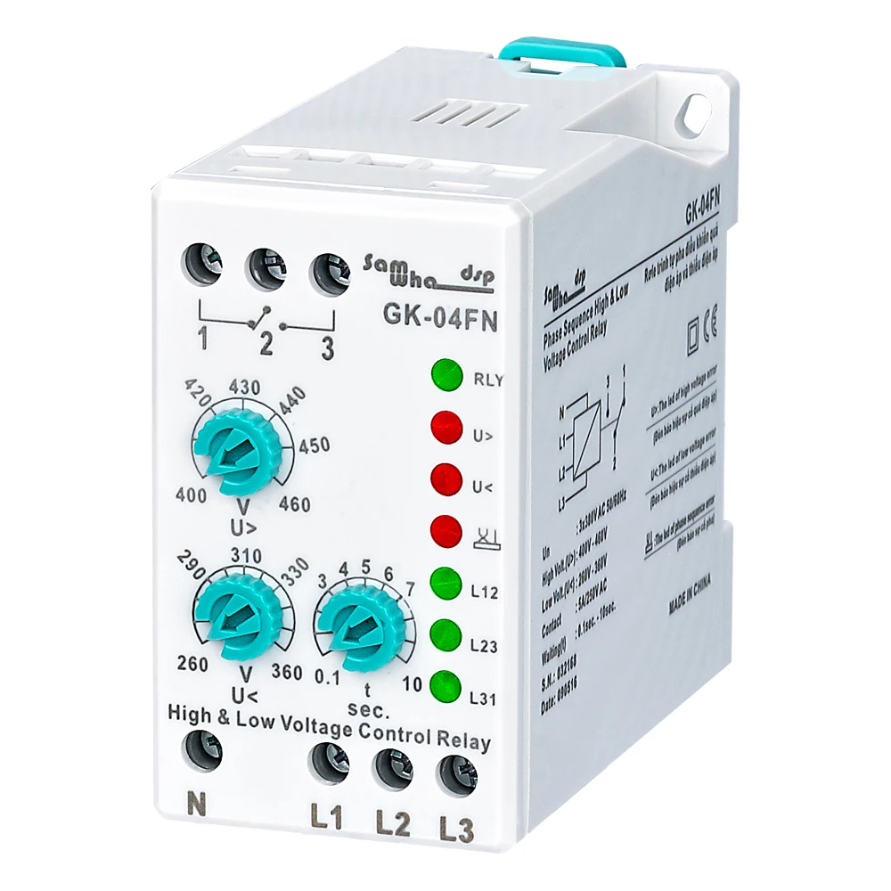 Samwhadsp Gk04fn Phase Sequence Phase Failure Voltage Analogue