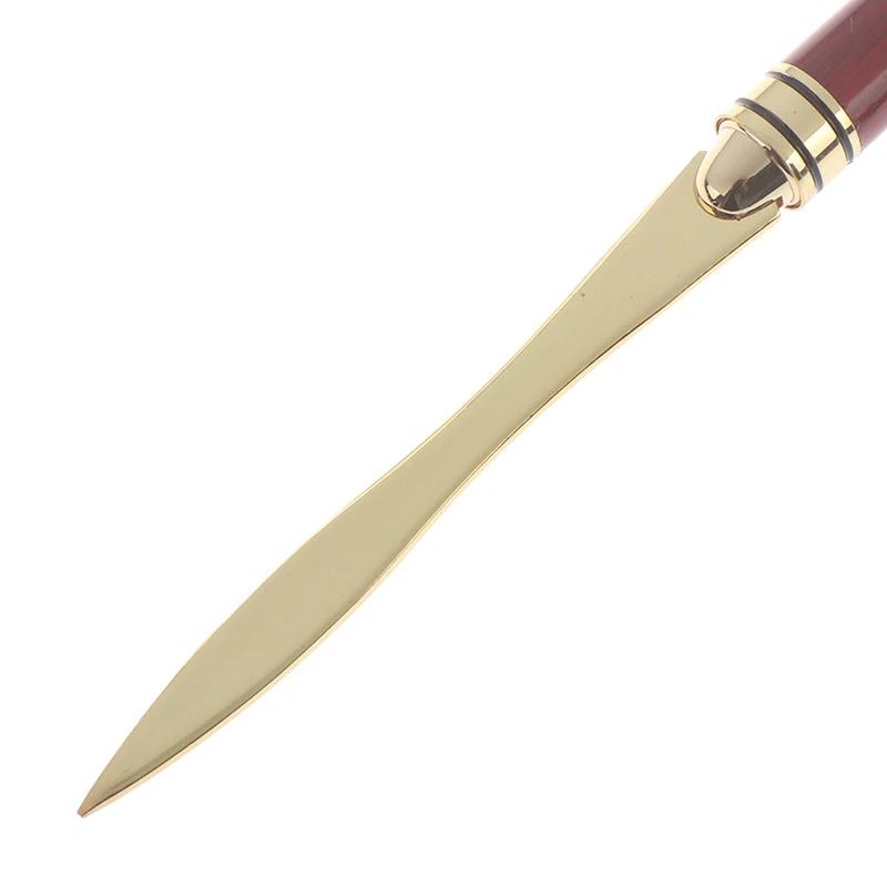 Деревянная ручка, открывалка для писем из нержавеющей стали, открывающаяся буква, режущая бумага, нож, разделенный файл, конверты для канцелярские принадлежности для школьников, студентов