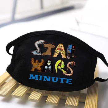 

Star Wars Print Masks 2020 Washable Soft Face Masks Breathable Dust-proof Reusable Masks Streetwear Protective Adult masque