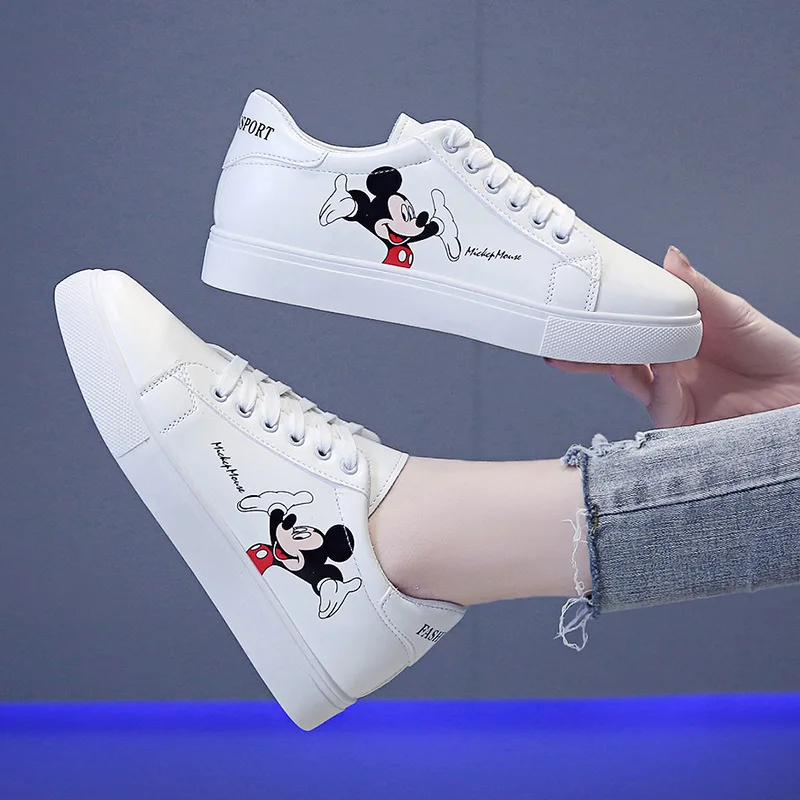 Disney Women Flat Sneakers Summer Slip 