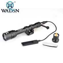 WADSN Тактический светильник для вспышки SF M600AA мини-светильник для разведчика для страйкбола, дистанционный переключатель давления, стрелковая лампа WEX400, оружейный светильник s