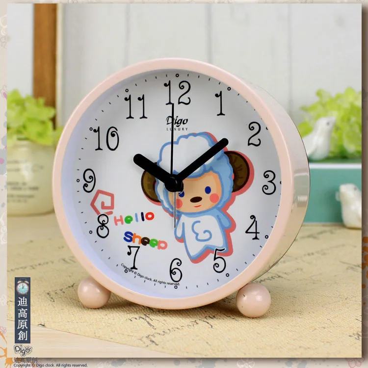 Cartoon Alarm Clock Children Creative Electronic Gift Amazon Hot Selling Home Product Foreign Trade Manufacturers Wholesale