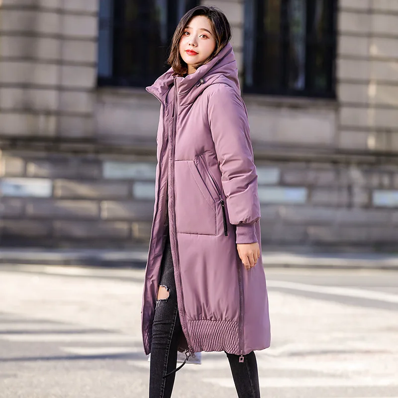 

Store Owner Recommended Cotton-padded Clothes Women's Mid-length 2019 Winter New Products Loose-Fit Fashion Casual WOMEN'S Dress