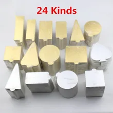 100 pçs/set Ouro prata Mousse Tapete de Espuma Inferior Base de Bolo de Placas de Papel Placa de Forma prato de Sobremesa Bandeja de Ferramentas de Decoração Do Bolo de Natal