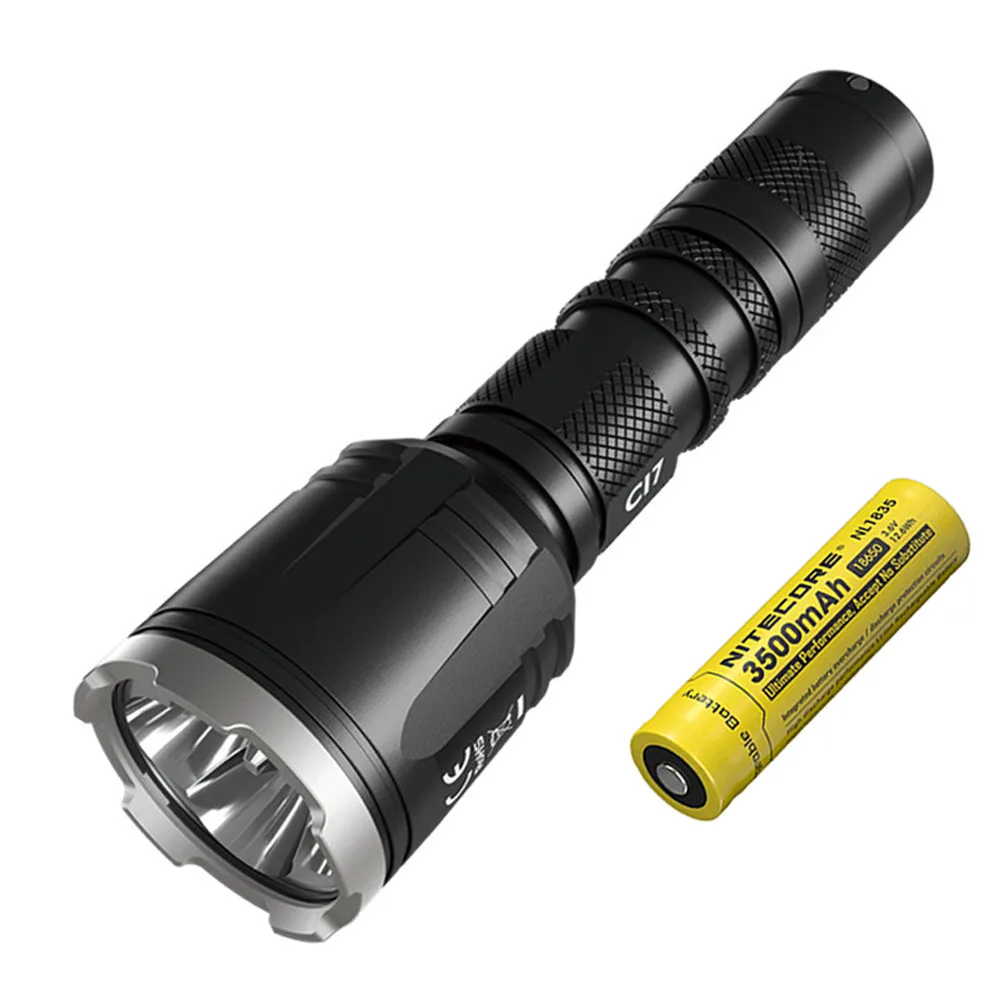 Тактический ИК-светильник NITECORE CI7 с двойным выходом 4* XP-G3 S3 4* SST-10-IR, Макс. 2500 люмен, охотничий фонарь, уличный спортивный светильник - Испускаемый цвет: CI7 NL1835