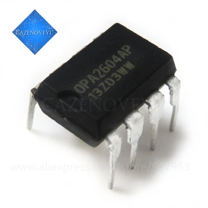 10 шт./лот OPA2604AP OPA2604A OPA2604 DIP-8 новая Оригинальная фотография | Электронные