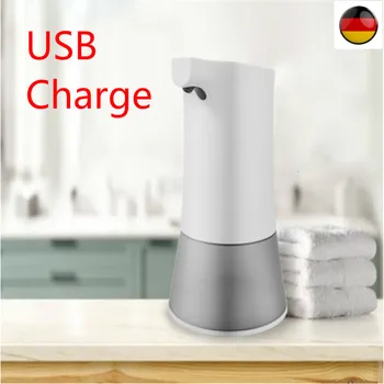 

Shopify Dropshippings 350ML USB Charging Auto Foaming Soap Dispenser Smart Touchless Hand Washer Sanitizer Dispenser