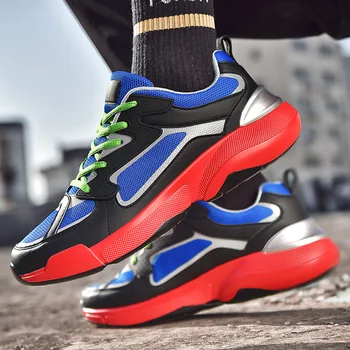 

High Quality Men's Sports Shoes Comfortable Outdoor Non-slip Man Running Shoes Light Breathable Brand Sneakers for Men Zapatos