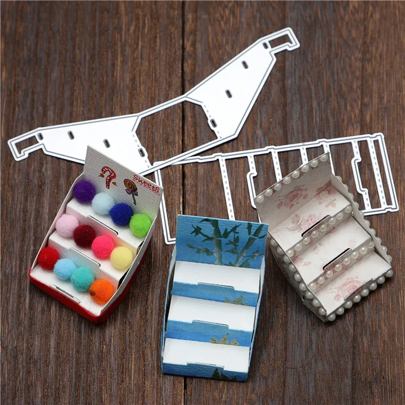 DiyArts коробка для резки металла Скрапбукинг Ремесло тиснение штампы вырезание