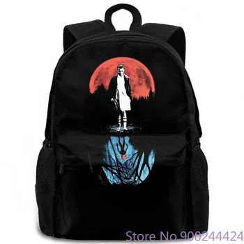 

Hybrid Stranger Things Mens Polar Opposites Eleven Vs The Demogorgon New Hot Printing women men backpack laptop travel