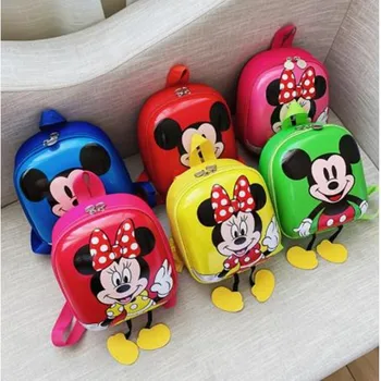 

Disney Cartoon Mickey Children School Bags For Girls Boys Kids Backpack Child Book Bag Minnie Princess Schoolbags Mochila Escola
