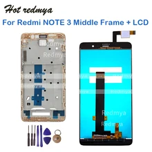 LCD Display For Xiaomi Redmi Note 3 150mm Touch Screen Digitizer Assembly For Redmi Note3 Middle Frame Replcement Parts + Tools