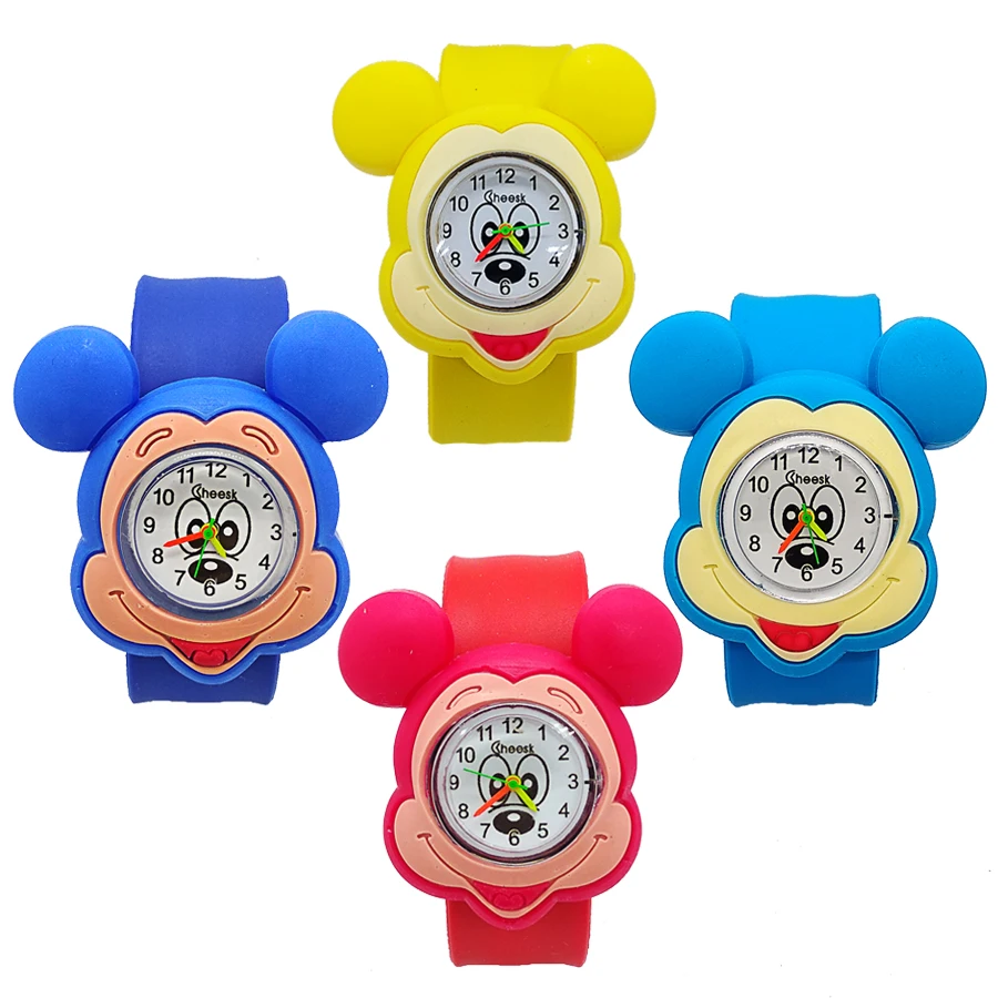 hot selling children watch for girls boys cartoon animal team waterproof digital kids watches student child gift baby clock