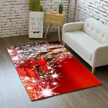 Счастливый Рождественский коврик, домашний декоративный коврик, детский коврик для спальни, мягкий коврик для столовой, прикроватный коврик, большие ковры для гостиной