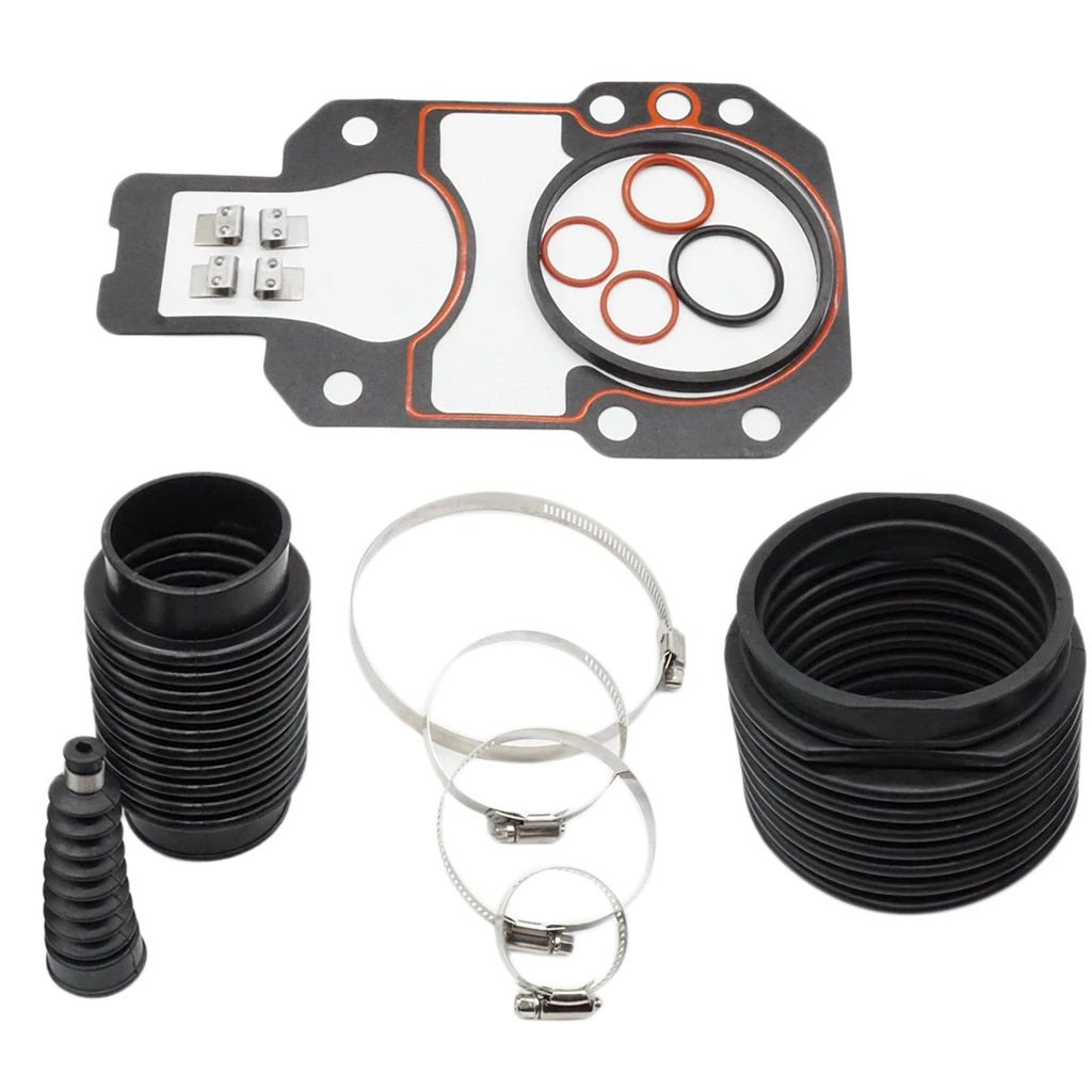 For MerCruiser Alpha 1 One Gen II 2 Transom Bellows Repair Reseal Kit Replaces 30-803097T1