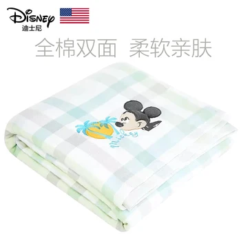 

Original Disney Baby Bath Towel Cotton Gauze Super Soft Absorbent Blanket Summer Baby Bath Towel Gauze Quilt