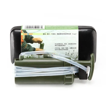 

Outdoor Water Purifier Camping Hiking Emergency Life Survival Portable Purifier Water Filter Emergency Equipments Dropshipping