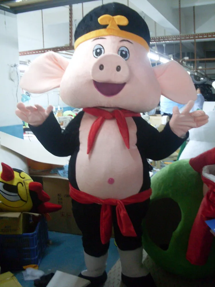 

Journey To The West Pig Mascot Costume Suits Cosplay Party Game Dress Outfits Clothing Carnival Halloween Xmas Easter Adults