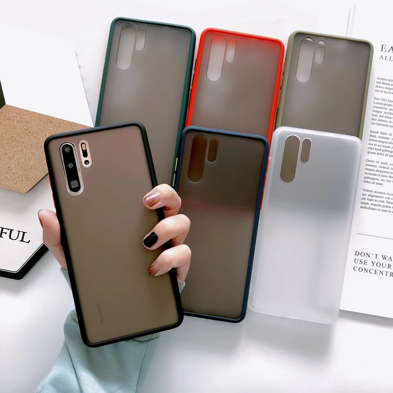 Матовый чехол для huawei P30 Pro mate 30 20 Y9 Prime 2019 Nova 5 Honor | Мобильные телефоны и аксессуары