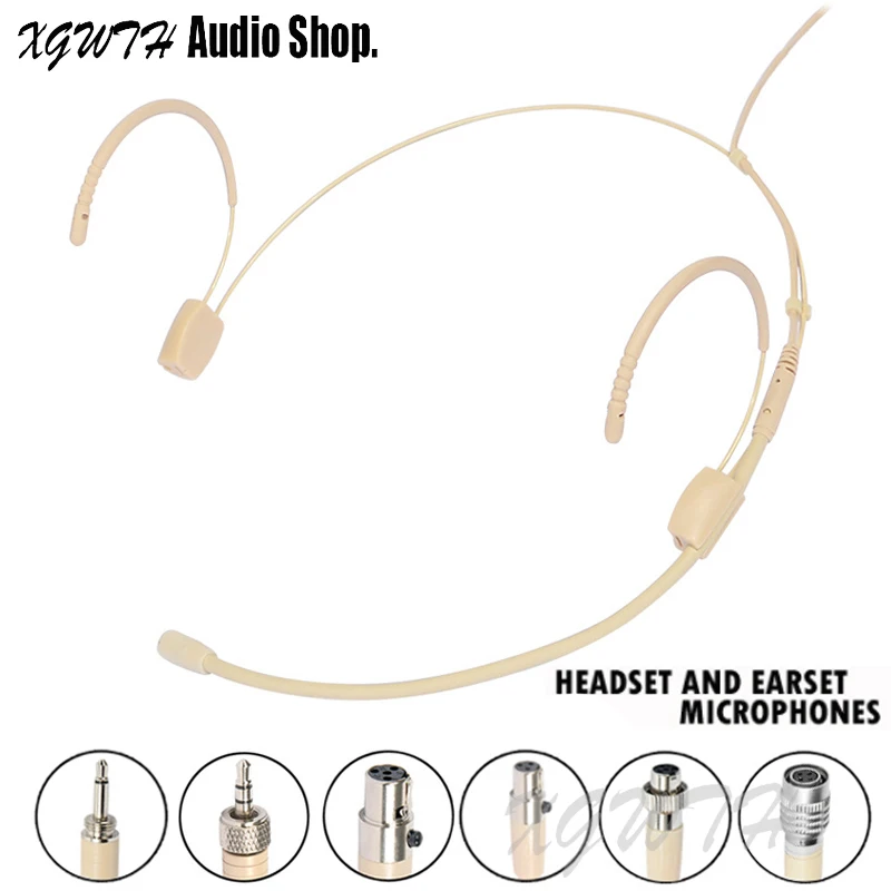 Головная гарнитура конденсаторный микрофон для Shure Audio Technica Sennheiser MiPro
