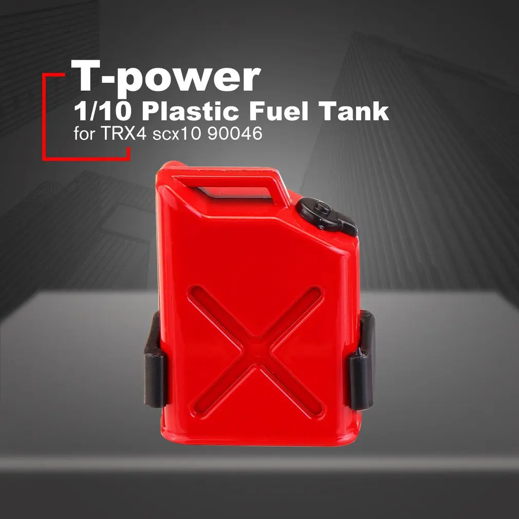T power 1/10 пластиковый топливный бак RC Гусеничный автомобильный Декор Запчасти