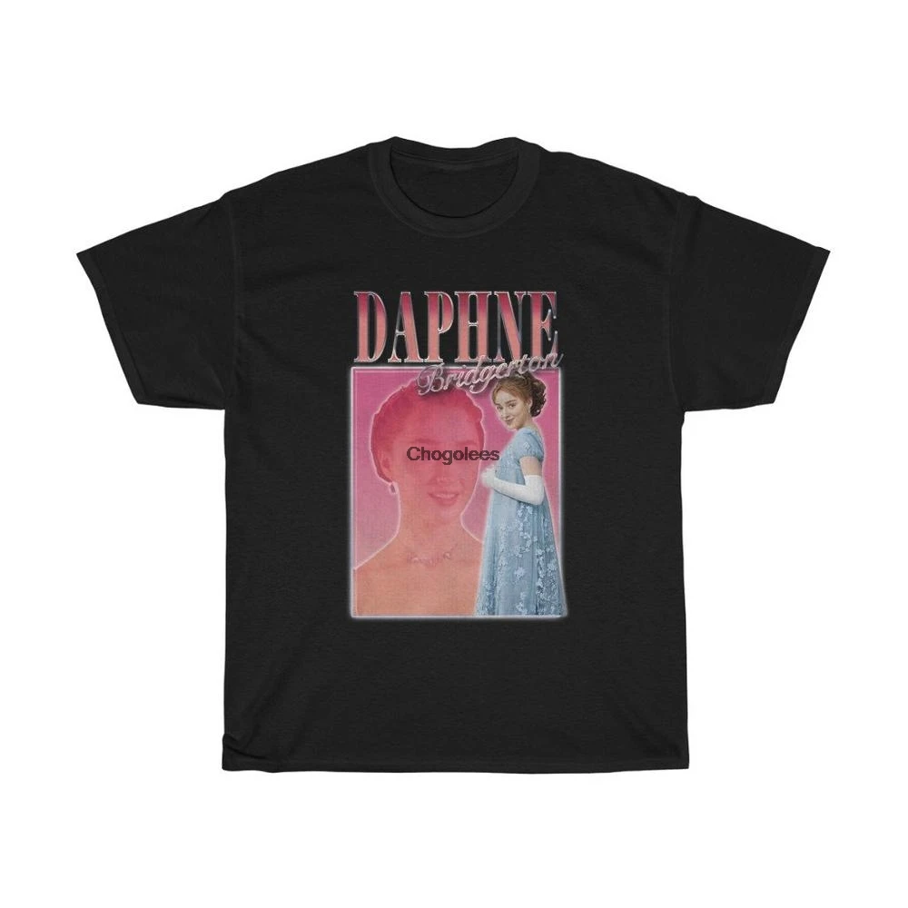 Винтаж Daphne Bridgerton HomageCotton футболка с логотипом | Мужская одежда