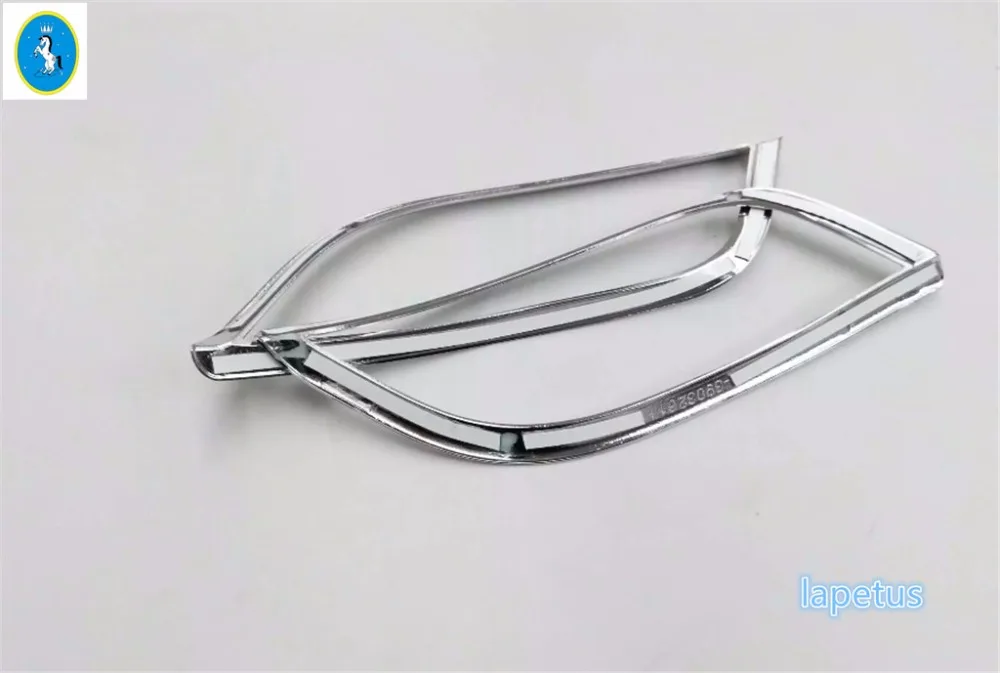 Yimaautotrim задние противотуманные фары противотуманная фара формовочная крышка отделка Подходит для Jeep Compass ABS хромированный Стайлинг