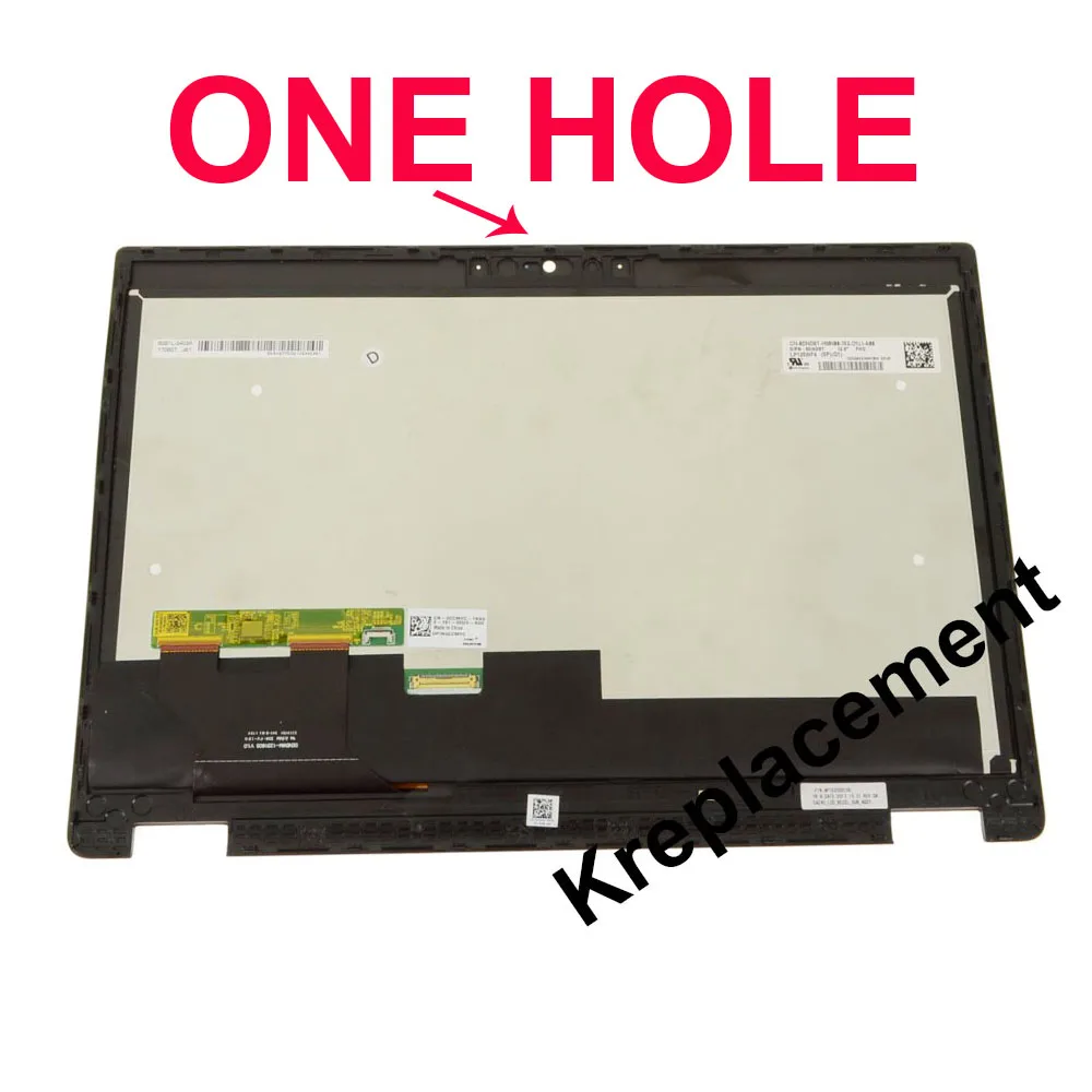 Для Dell Latitude 5289 FHD N125HCE-G61 светодиодный ЖК-экран + сенсорный дигитайзер замена