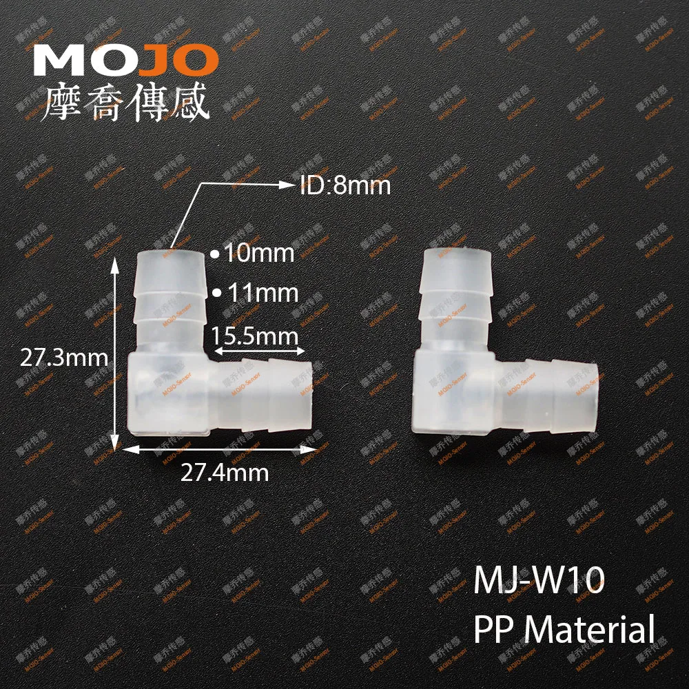 

2019Free shipping!(10pcs/Lots) MJ-W10 PP hose joint Elbow type joint 10mm pipe connectors pipe fittings