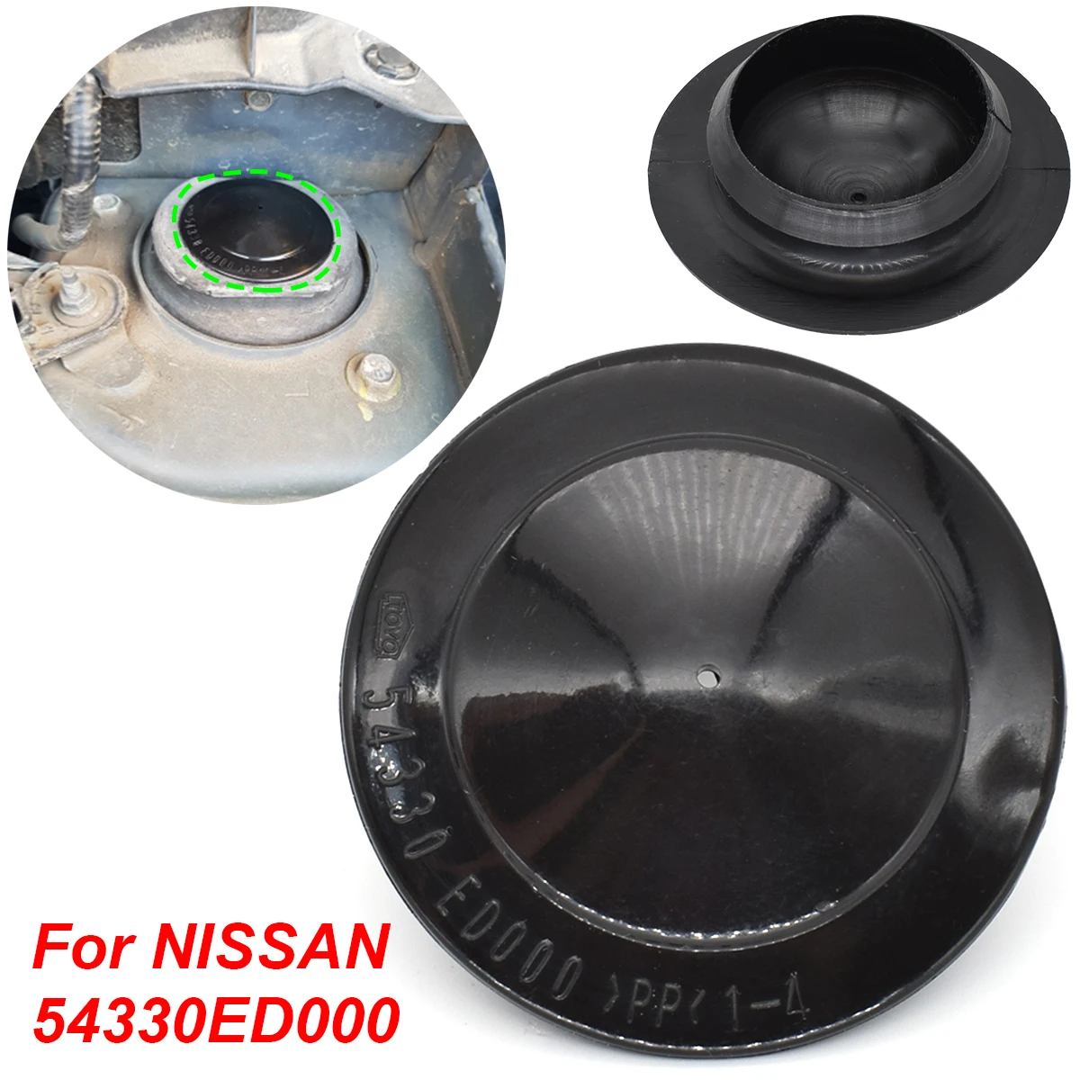 Передняя крышка подвески автомобиля верхняя 54330ED000 для Nissan Versa Tiida латио C11 Dodge Trazo