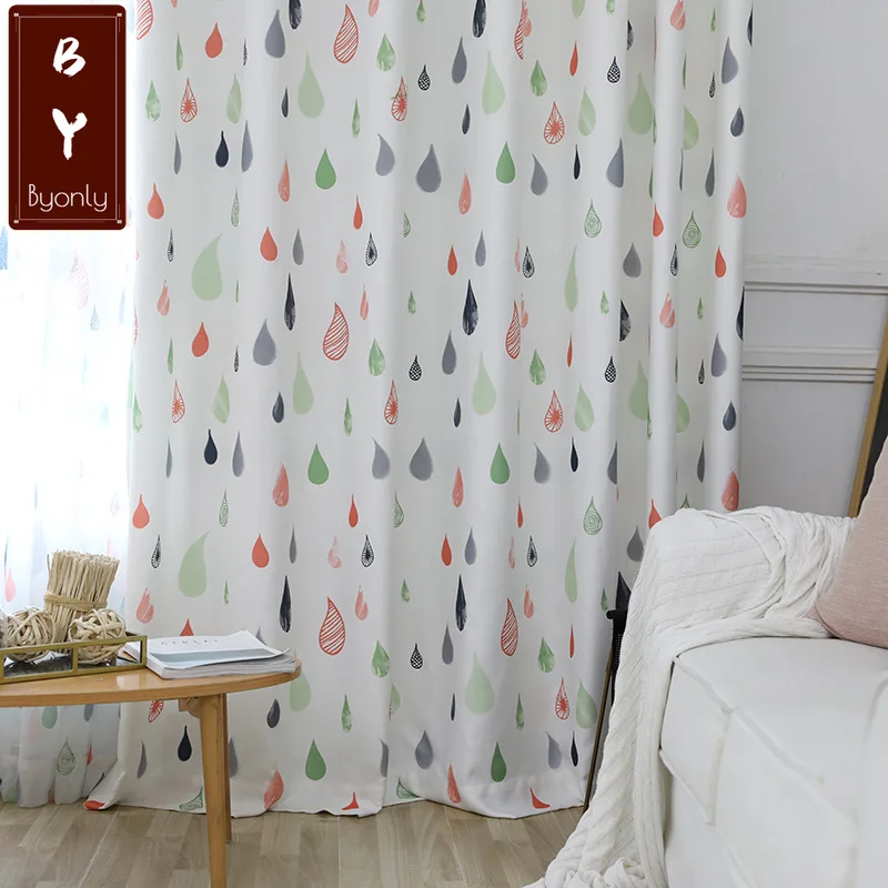 Simple Contemporary Curtains for Bedroom Scandinavian Velvet Hemp Living Room Balcony Window Curtain Cloth | Дом и сад