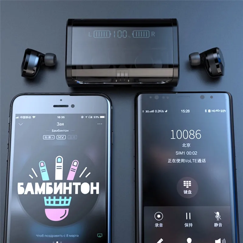 G06 Светодиодный дисплей питания беспроводной Bluetooth 5 0 для бега Xiaomi Redmi Note Pro Note5 Plus