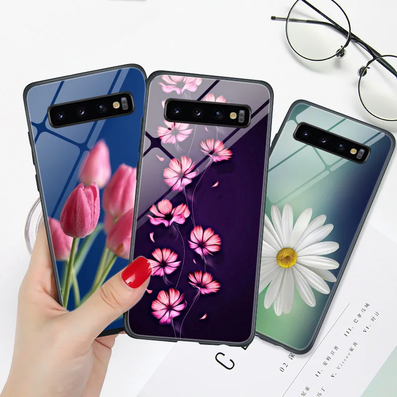 Супер яркий чехол для телефона с изображением роз и лилии Samsung Galaxy J6 Plus 2018 J4 J1 2016 J3