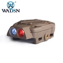 Принстон Тактический softair шлем светильник для Dovetail с радиоуправлением к светильник хвост белый красный ИК WNE05016