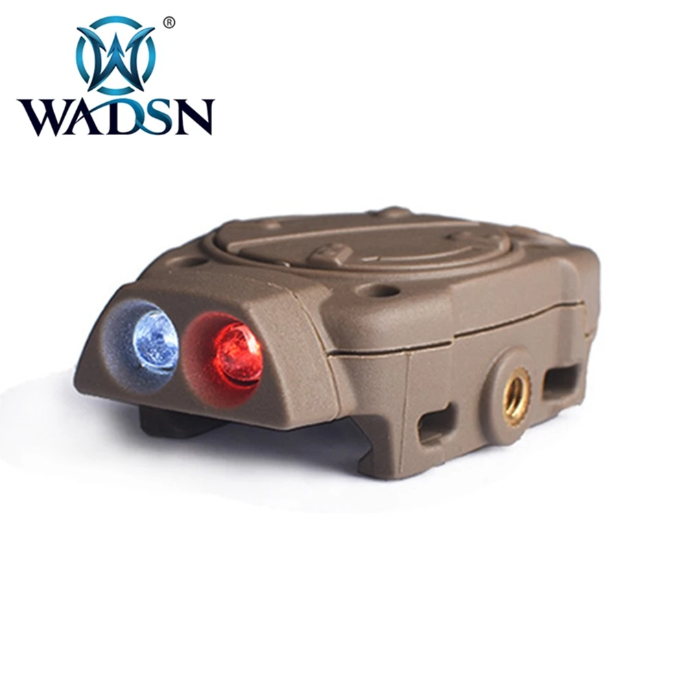 

Princeton Tactical softair Helmet light For Picatinny Rail With Remote Switch Light Tail White Red IR WNE05016