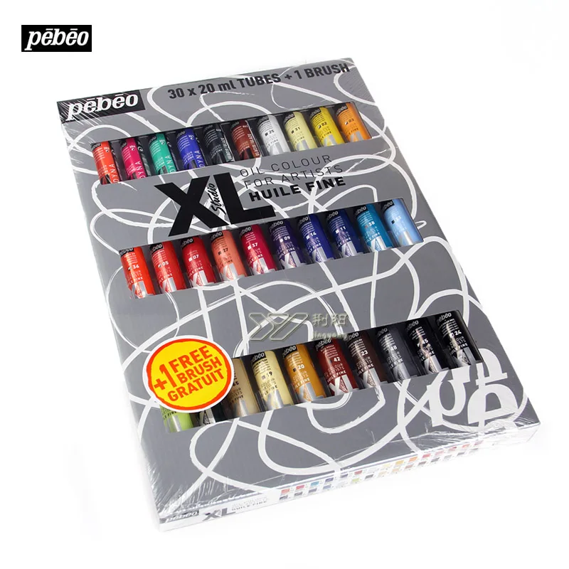 pebeo10/20/30 color oil painting set Paint for painting XL set school supplies