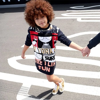

Casual Girl Dress Long Sleeve Autumn Winter Kids Dresses For Girl Party Costume Cotton Baby girl Dress Children Clothes