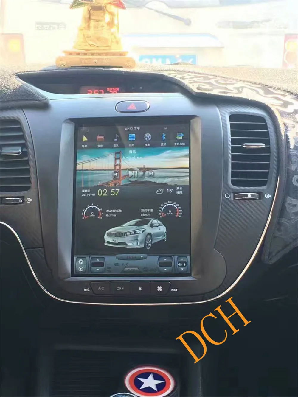 10 4 ''Tesla Style Android 9 0 автомобильный DVD GPS навигатор для KIA K3 cerato forte 2013 2014 2015 2016