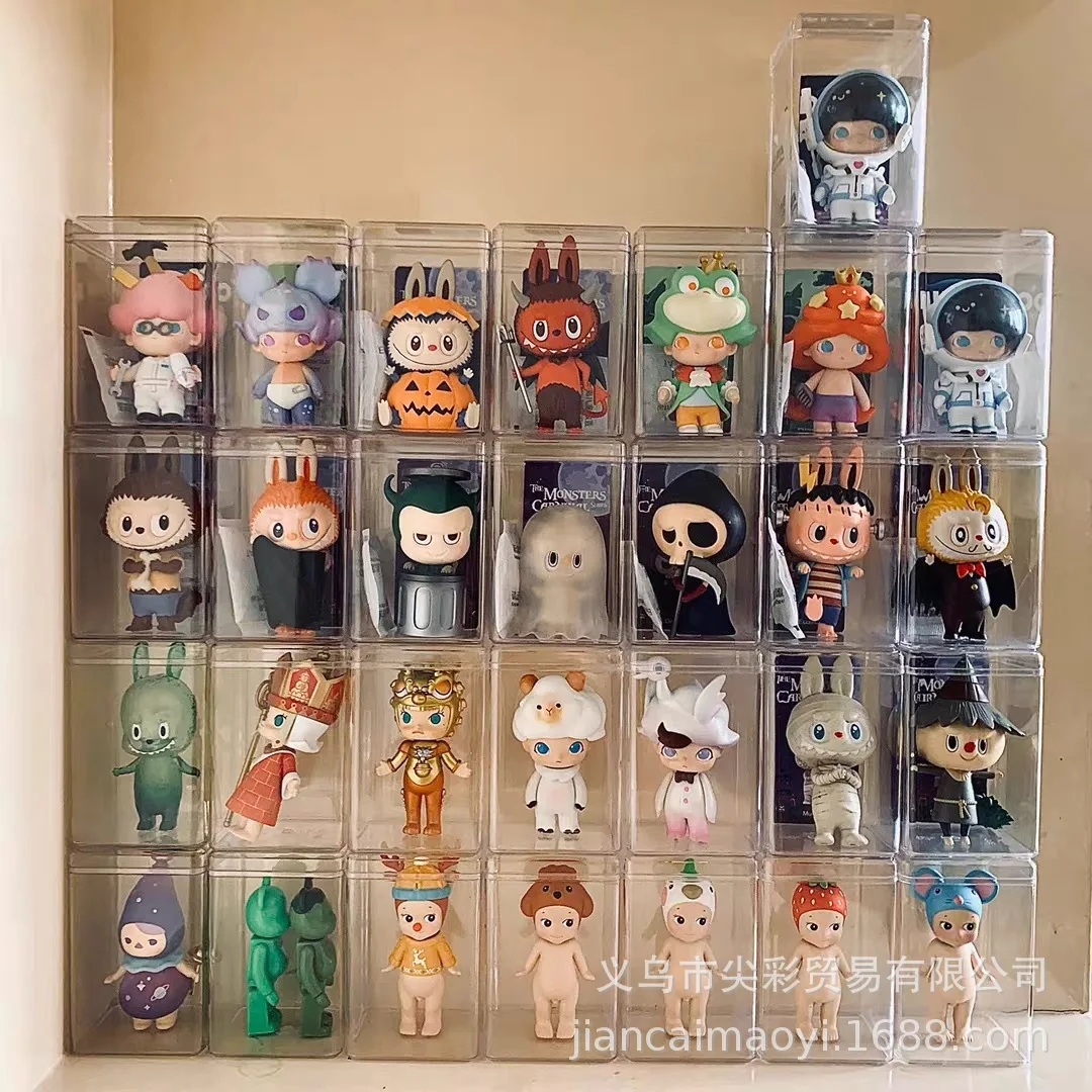 Clear Display Box Dustproof Case Protector for Funko Collecting Figure Model Toy 