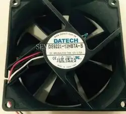 Для DATECH 9225 DS9225-12HBTA-B 12V 0.75A 3 провода 3 контакта 9 см вентилятор корпуса, вентилятор охлаждения