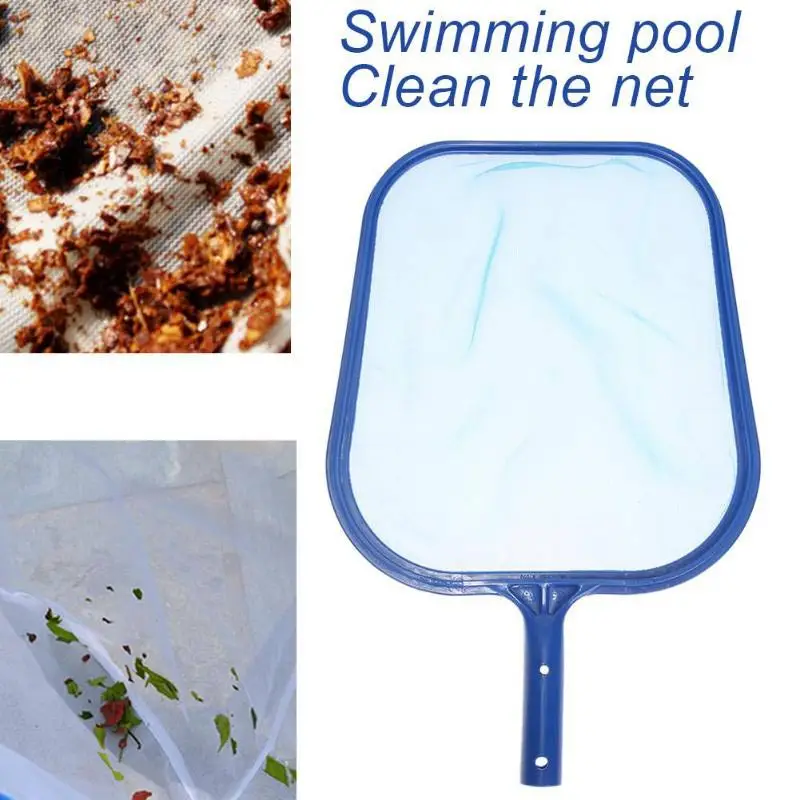 

1pc Blue Pool Cleaning Net Professional Tool Grade Fine Mesh Pool Skimmer Leaf Catcher Bag Pool Swimming Cleaners Accessories