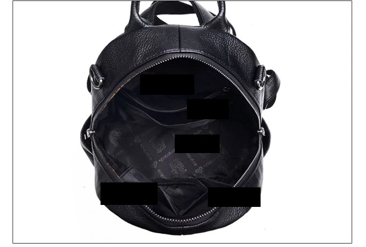 Модный женский рюкзак из искусственной кожи, женские черные рюкзаки, маленькие сумки на молнии, студенческий рюкзак, однотонный рюкзак для девочек