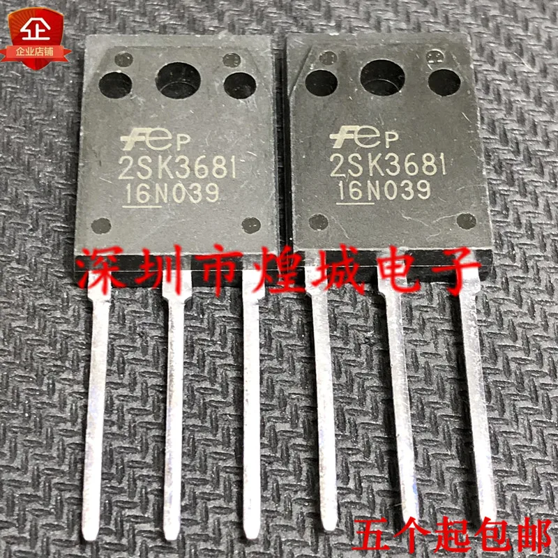 

5 шт./лот 2SK3681 полуΦ 600V 43A 5