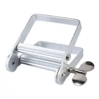 Toothpaste Squeezer Tool Dispenser Metal Paint Tube Wringer Hand Roller Tool Tube Squeezer Bathroom Accessories 2