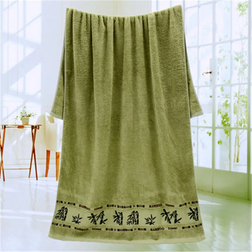 Super Absorbent Bath Towels for Adults Large Summer Bathroom Body Spa Sports Luxury Bamboo face Beach Towel 140x70cm