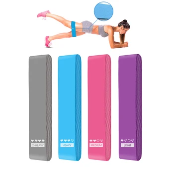 

Unisex Booty Band Resistance Band for Legs Thigh Glute Butt Squat Bands Non-slip Design Exercising Bands