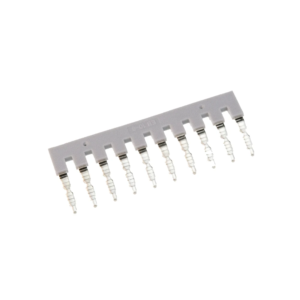 10Pcs UKKB-3 Din Rail Terminal Blocks  Connector Double Layer Terminal Screw Wiring UKKB3 Wire Connector  Screw Terminal Block