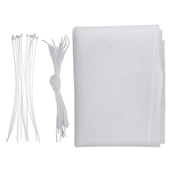 

Pet Safety Rail Net for Balcony, Patios Railing and Stairs Security Guards for Dog Indoors and Outdoors 10Ft X 2.5Ft