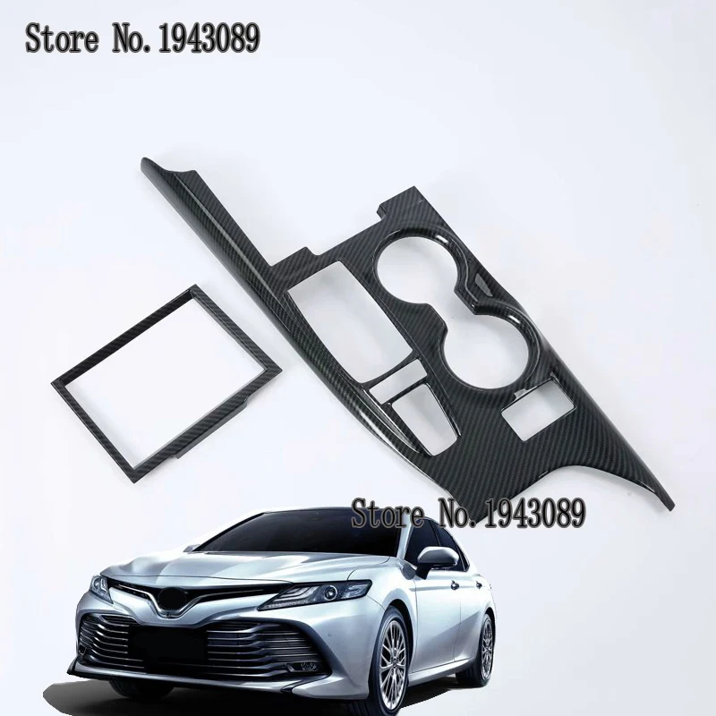 Для Toyota Camry XV70 LHD Центральная панель переключения передачи коробка панель Крышка отделка аксессуары для интерьера Стайлинг ABS