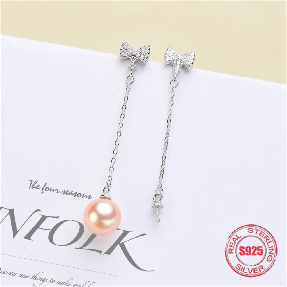 

Hot Sale Pearl Earring Materials - S925 Sterling Silver Earring And Pendant Accessories - DIY Jewelry Finding Making Supplies